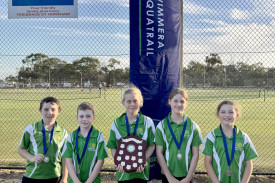 In match play section 5, Horsham Lawn triumphed through the efforts of Jackson Hams, Zac Liston, Milla Barlett, Jessica Sudholz and Billie Brookes.