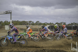 Start of Jnr Lites A,B, & C race.