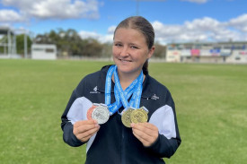 Georgia Foster won four medals across four events at the 2025 Australian Little Athletics Championships (ALAC) in Adelaide at the weekend and became the Australian U15 national 200m champion.