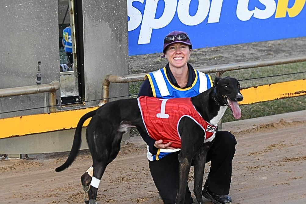 Melissa Fullerton with Nosey Parker.