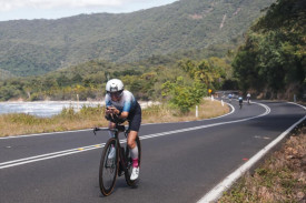 Ironman Cairns pushes compeitors to the limit with a 3.8km swim, 180km ride and 42.2km run.