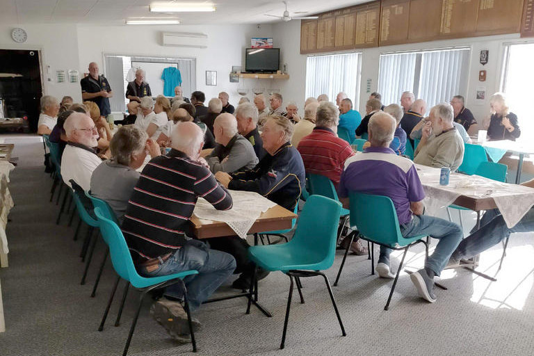 Veteran golfers played at Jeparit Golf Club on Monday.