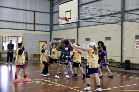 Smiles were all around while many participated in the clinic.