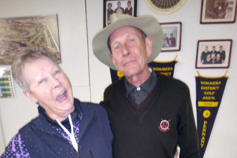 Beth Preston and Tony Foley.