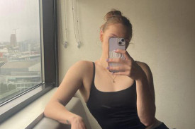 Bibby’s subtle foreshadowing, posting a selfie in San Francisco on Saturday.