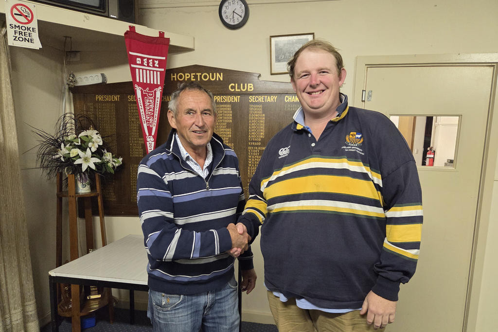 Jack Flavel was all smiles after winning the 2025 Hopetoun Golf Club Championship on June 21.