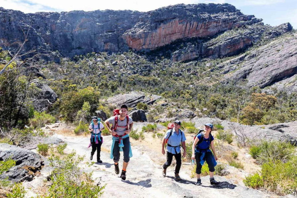 The iconic Grampians Peaks Trail and the surrounding tourism areas have been gradually seeing a return of visitors, with the multi-day hike now available to walk in the opposite south-to-north direction. The trail, opened in November 2021 was the first time in two decades Parks Victoria has built roofed accommodation in a National Park and is attracting growing international interest, representing about $35 million of visitor expenditure across the region.