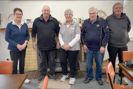 The day’s winners were Karen Germano (Warracknabeal), Anthony Jones (Moor Park), Val Scott (Horsham), Rex Konig (Hopetoun) and Ron Thouliss (Warracknabeal).