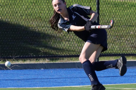 Yanac’s Mikayla Mackley was among her team’s best players in their win over Kaniva.