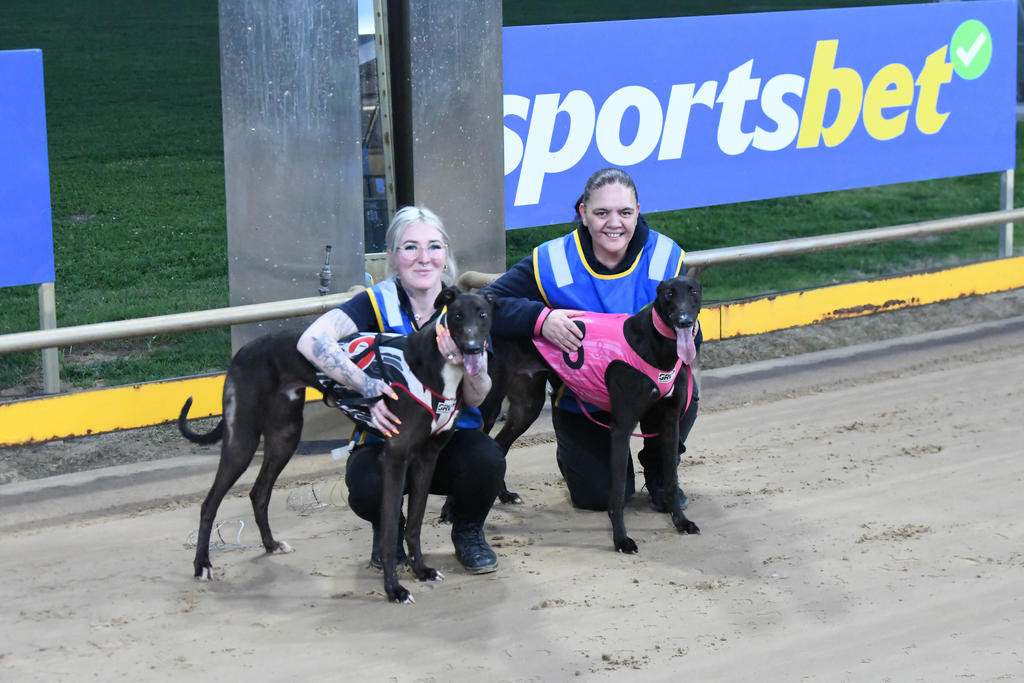 Molly Parfett Oliver and Aroma Hemingway with Imposter 2 and Is He Happy 8.