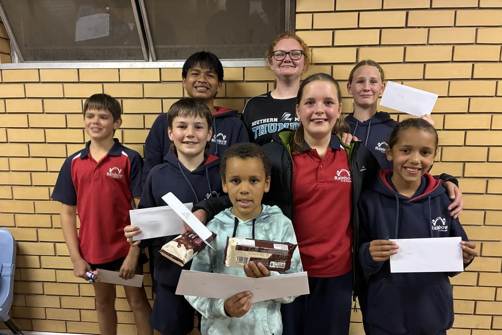Trophy Winners: Callum Fuller, Tim McIntosh, Lily Saul, Felicity Keller, Tanner Bigham, Eli Simpson, Emma Saul and Evie Simpson.