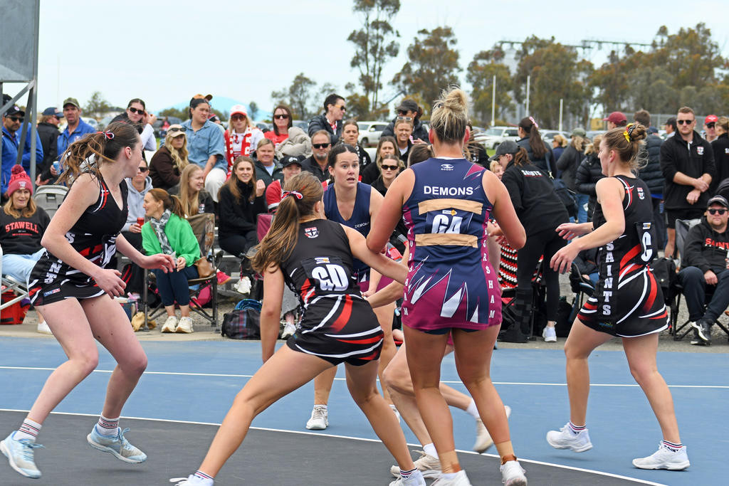 Four years, same rivals. The Horsham Saints are hunting perfection, while Horsham Demons are chasing back-to-back premierships.