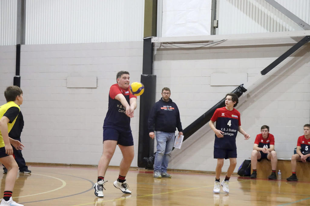 Malakai Van Buuren and Kobe Agustin will be key players for their respective Big Smash '25 teams on Sunday at St Brigid's College as Volleyball Horsham brings together their junior talent.