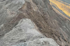 Jayden Simpson said Council had attempted to fix the jump, but because the dirt wasn’t compacted or shaped, it had fallen away.