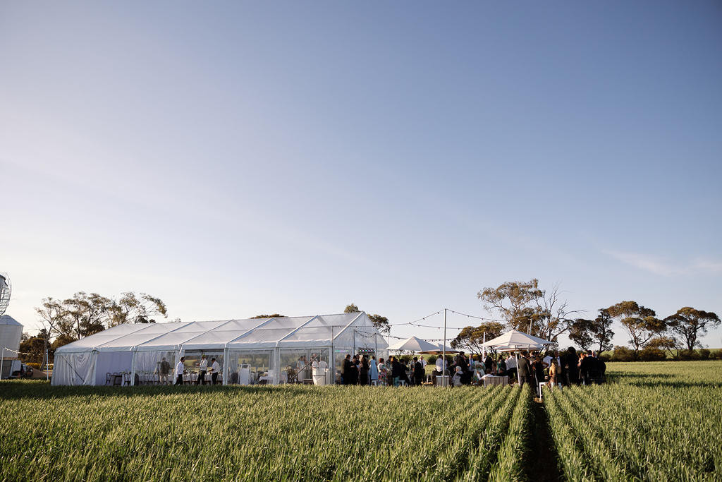 Farmyard charm meets elegance at Warracknabeal wedding - feature photo