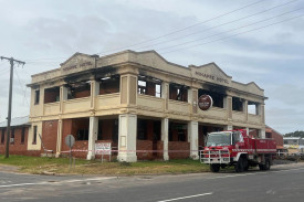The fire investigation team will determine the cause of the fire at Lascelles Minapre Hotel.
