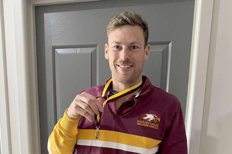 Warrack Eagles star Sam Hanna has capped off a stellar debut season, taking home the club&rsquo;s senior best and fairest award after polling in 15 of 16 games.