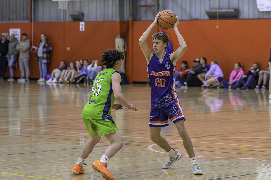 Horsham Hornets under 18 boys' player Aiden Reinheimer.
