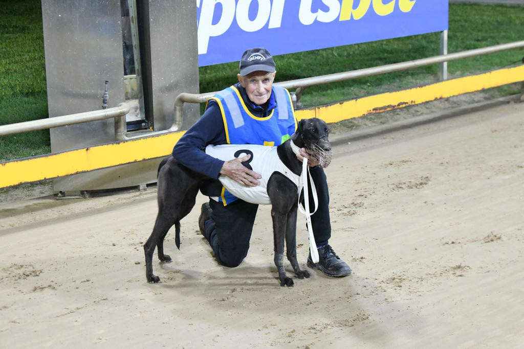 Victor Millington with Solar Jessie after Victory at Horsham.