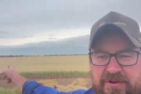 POSTING on X, Minyip farmer, Ryan Milgate explained in a video what the cropping land looked like where the Donald Project mine would be located.