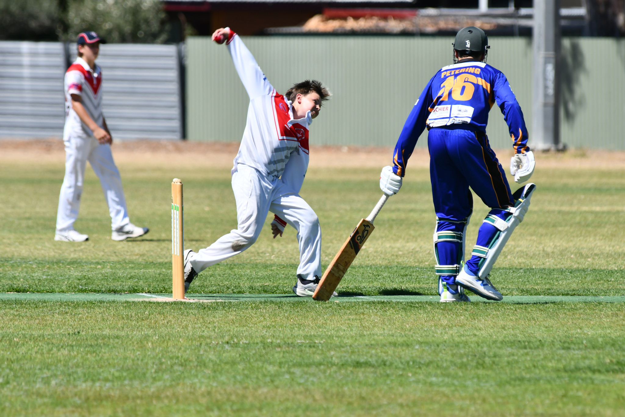 Jazz Hopper (Homers) took 0/18 (3) in their C-grade match against Lubeck Murtoa. PHOTO: CHRIS GRAETZ