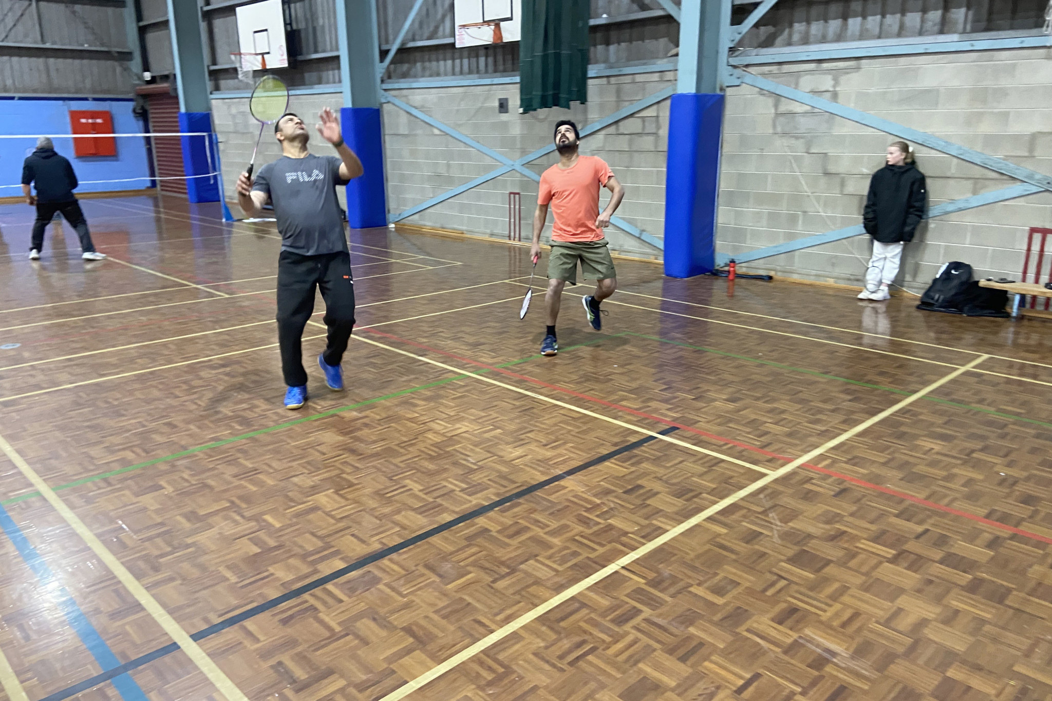 Sanjai Nair and Avin James of Shuttle Shifters defeated Johnny and Sue Godie by 21-15 and 22-20. They will face Smash Stars in the grand final.