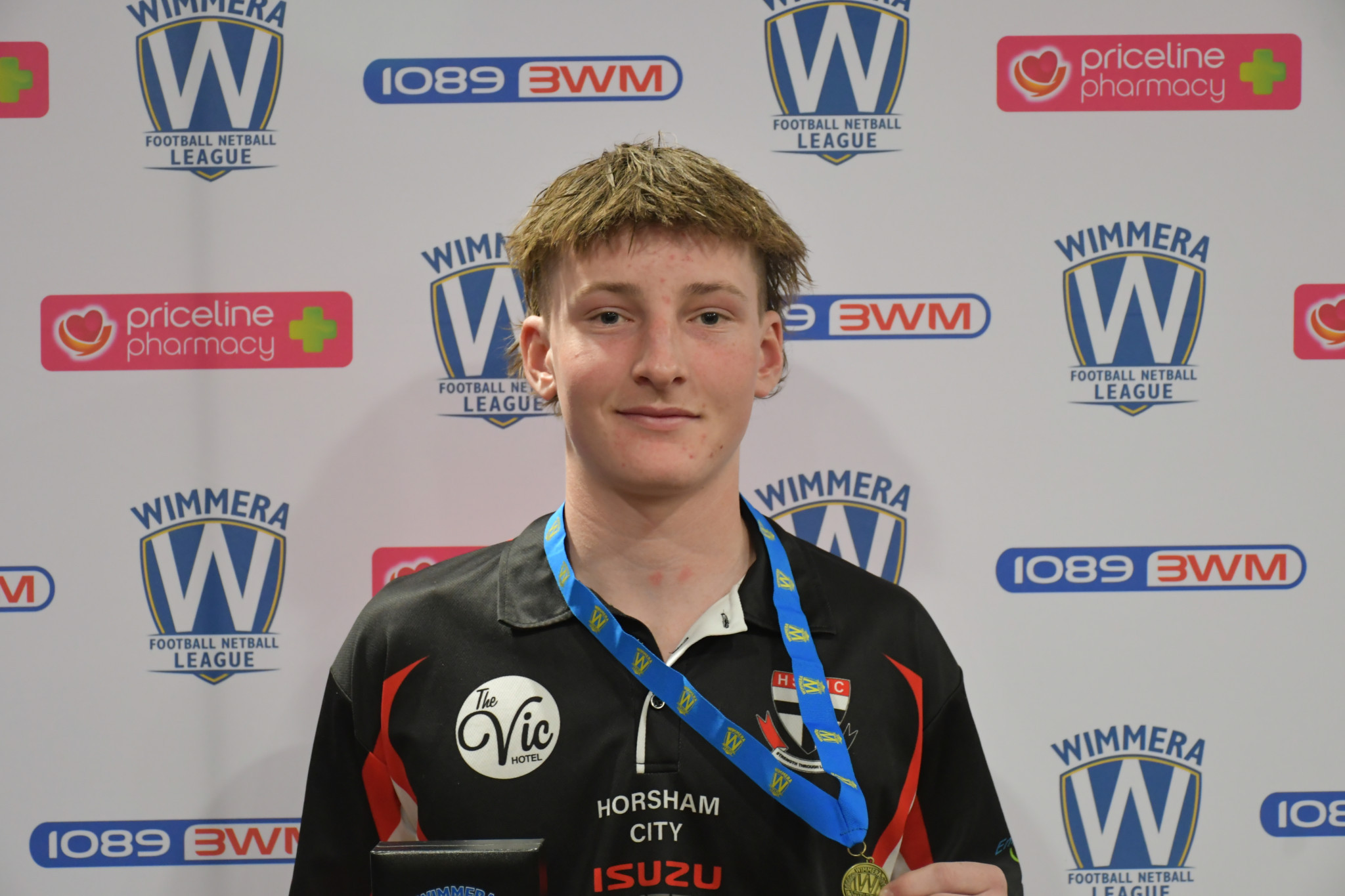 WFNL under 17 football Best and Fairest Bodey Wilde (Horsham Saints)