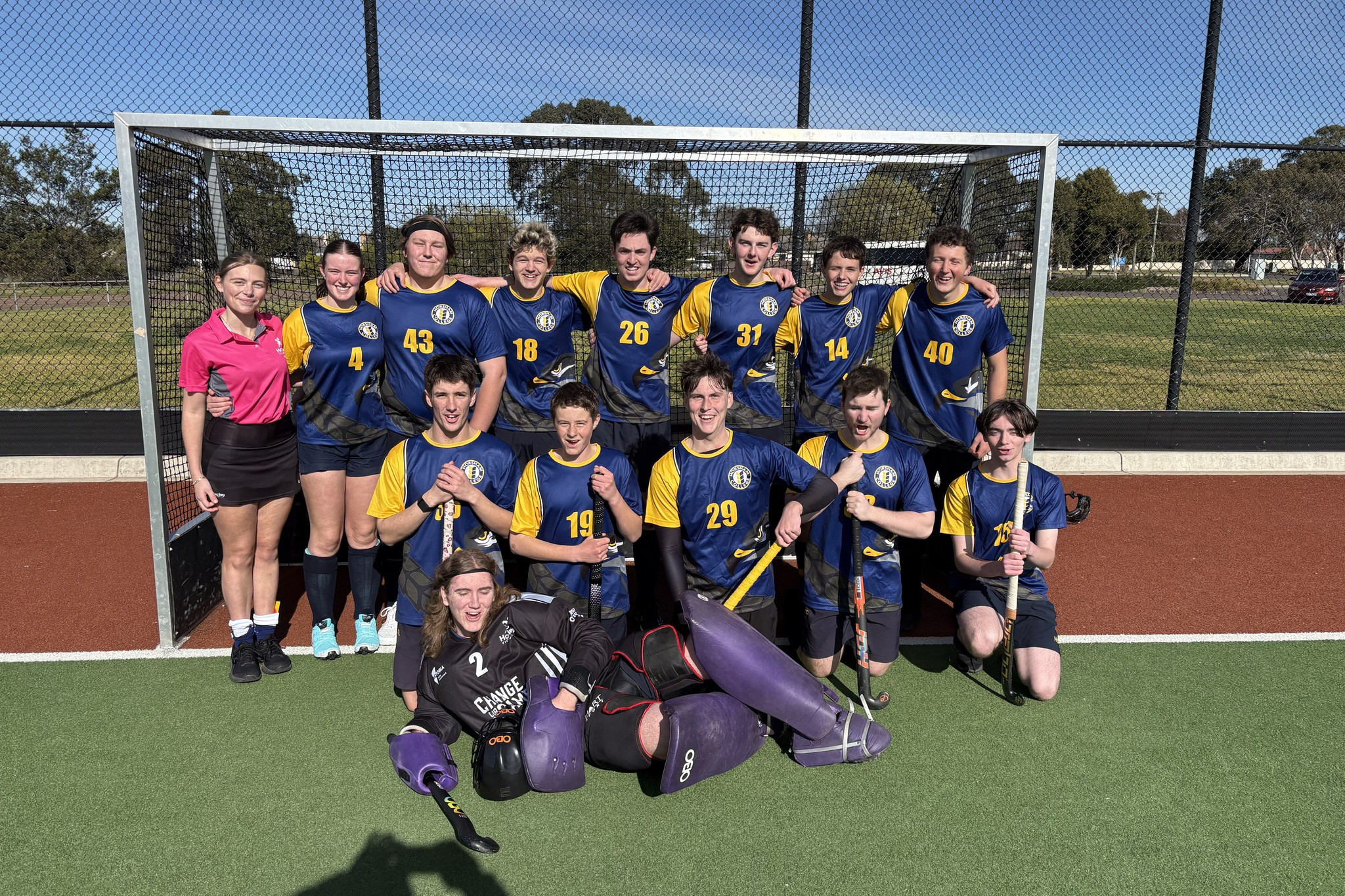Horsham College's senior hockey team triumphed in the Greater Western Region Hockey competition, securing their spot in the school state finals in Melbourne.