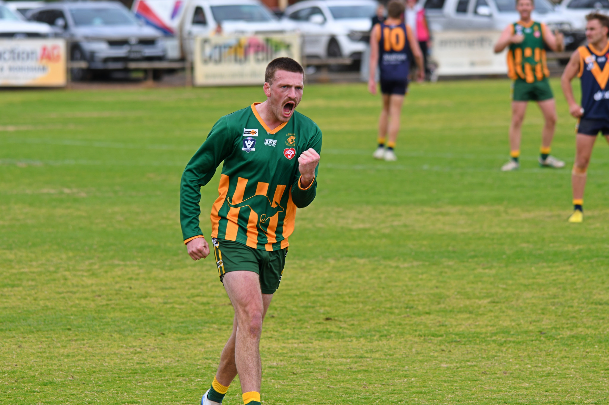 Will Ben Brett and the Dimboola Roos have something to celebrate in round 17?
