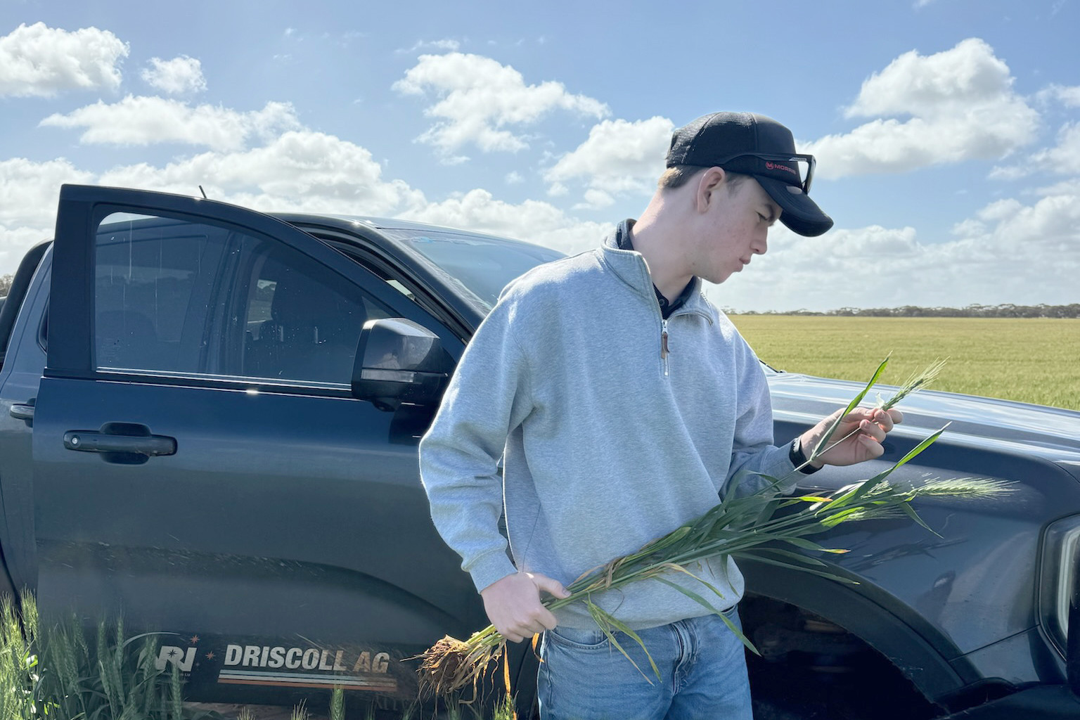 Spencer during his work experience.