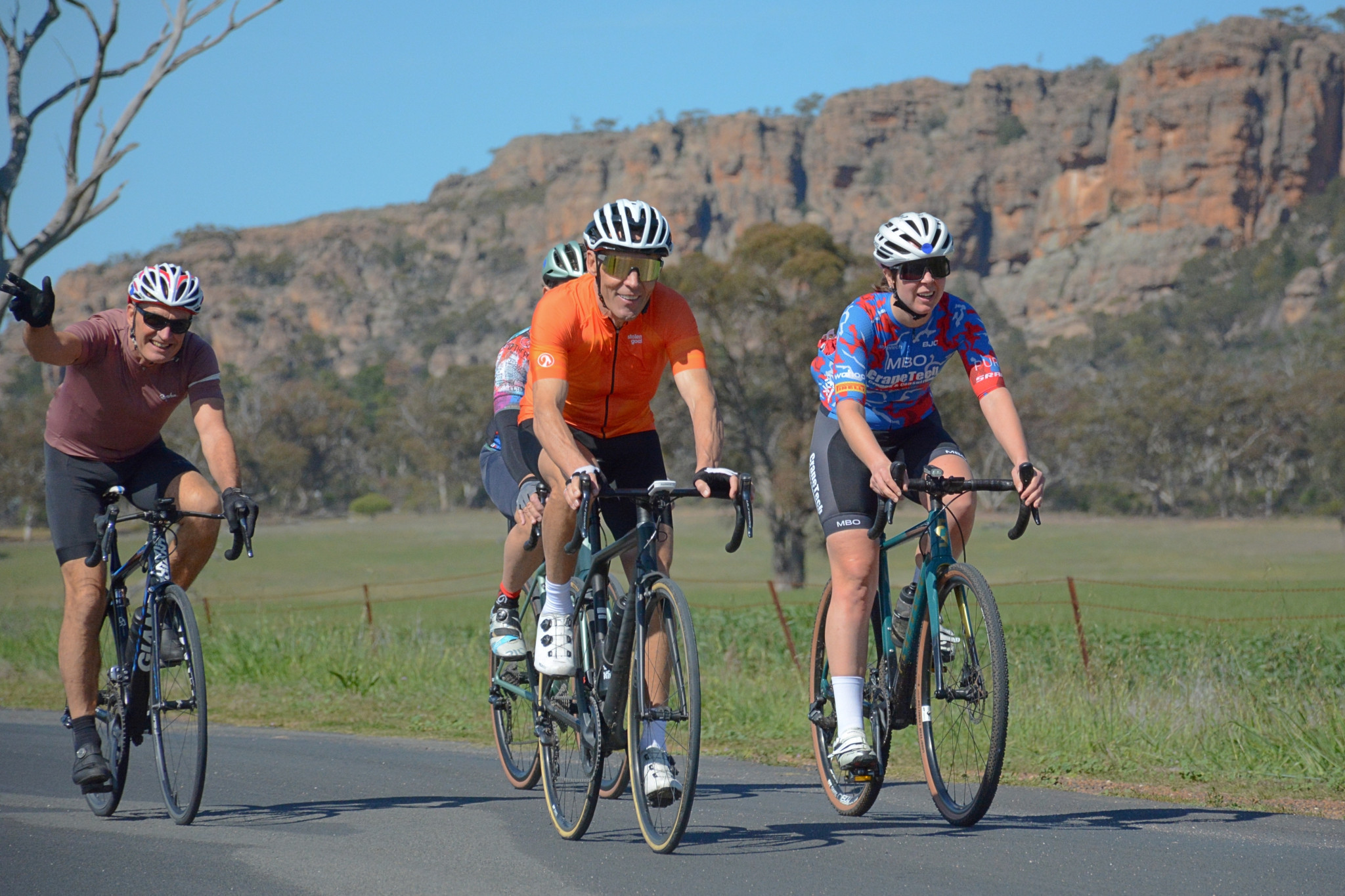 Cyclists flocked to Natimuk for the 2025 ACE Ride, soaking in stunning scenery and supporting local groups, all while boosting regional tourism. Riders took on four courses 105km (pictured), 77km, 45km and 20km, attracting the event's largest turnout since the event moved to Natimuk.
