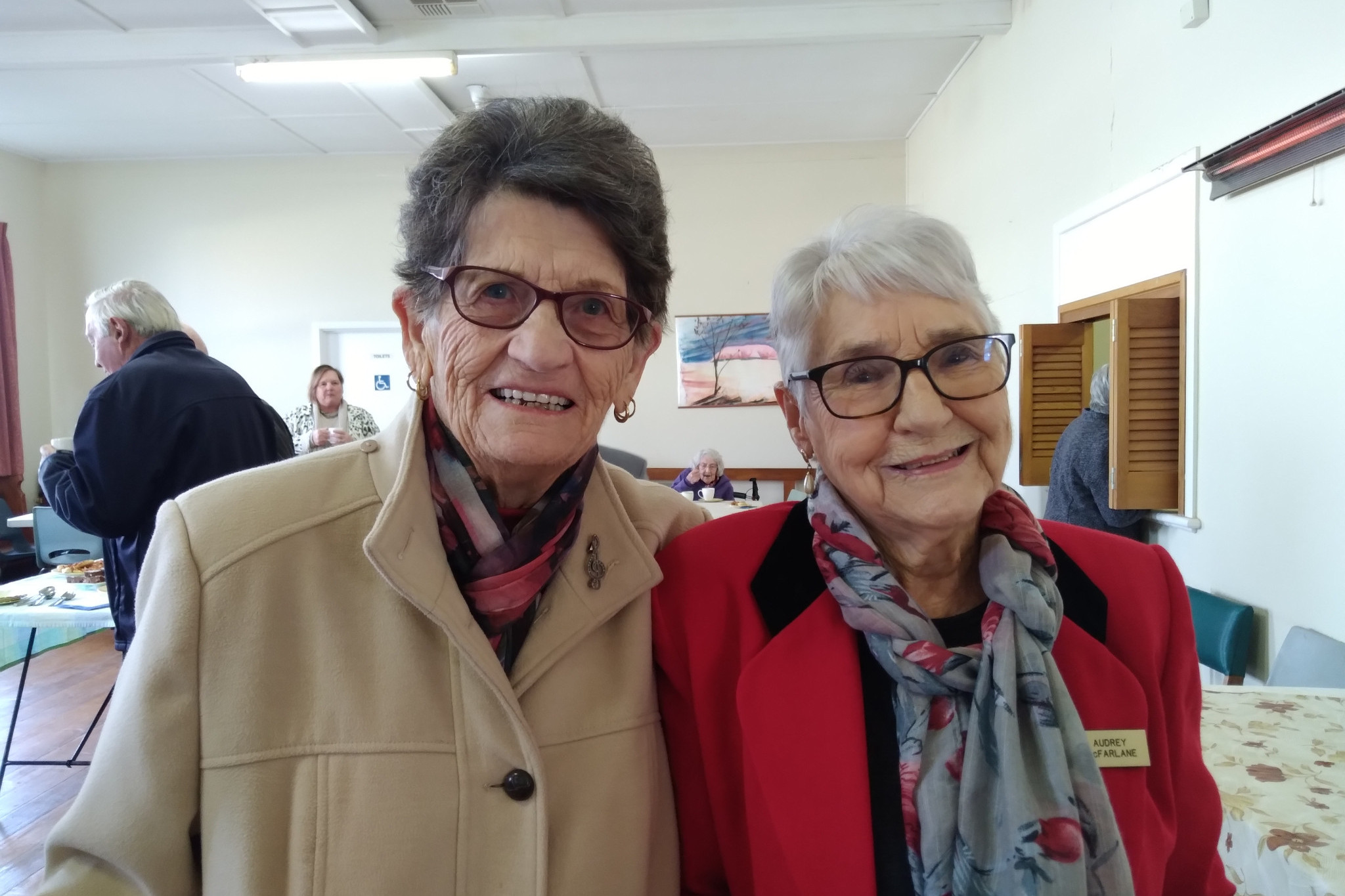 Aileen Hofmaier and Audrey McFarlane.