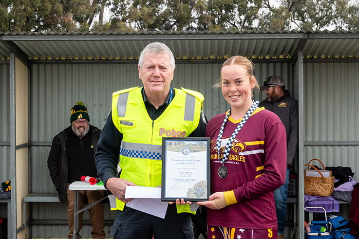 Spirit of Netball Award: WFNL round 7 - feature photo