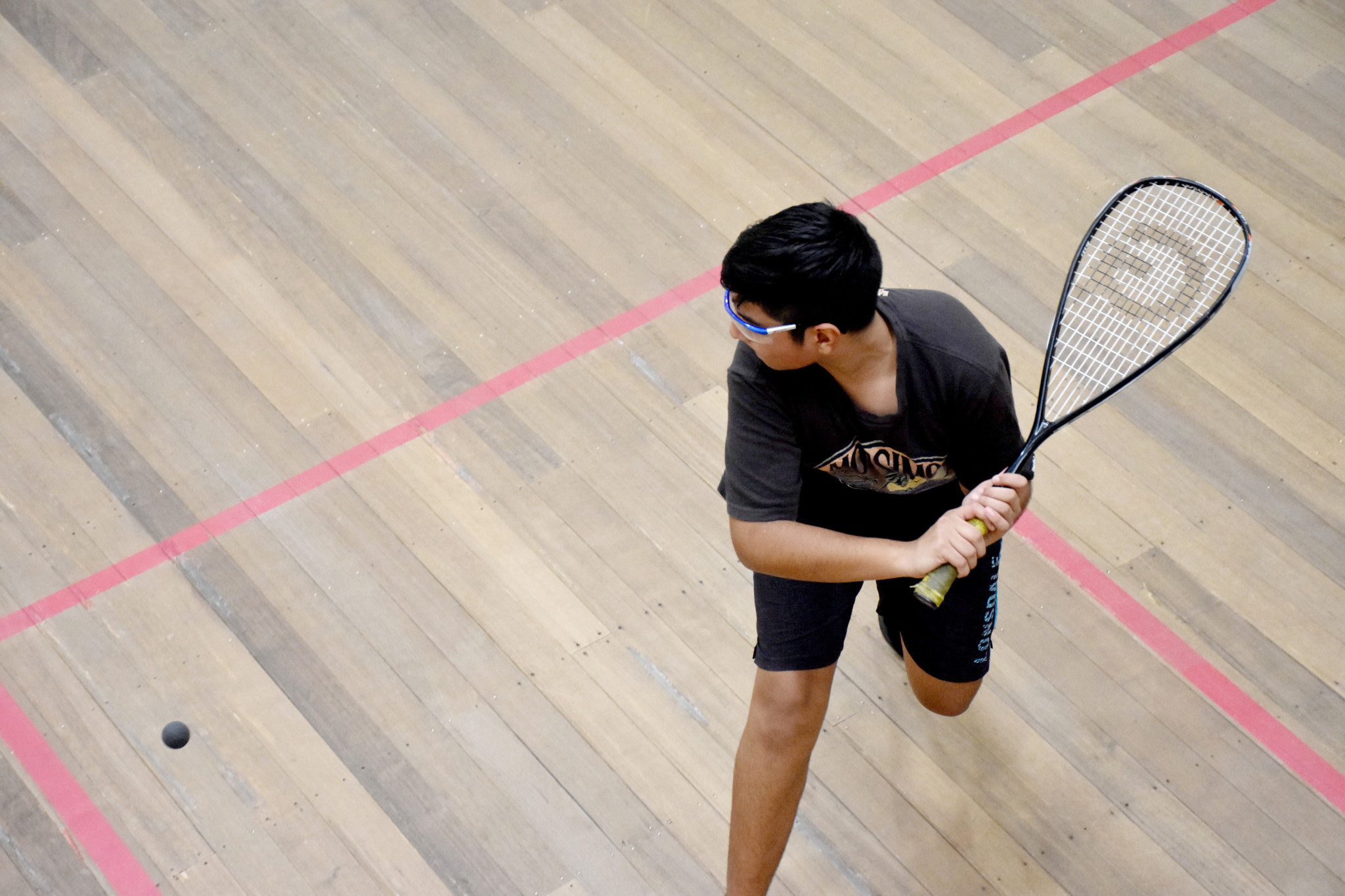 Squash finals under way - feature photo