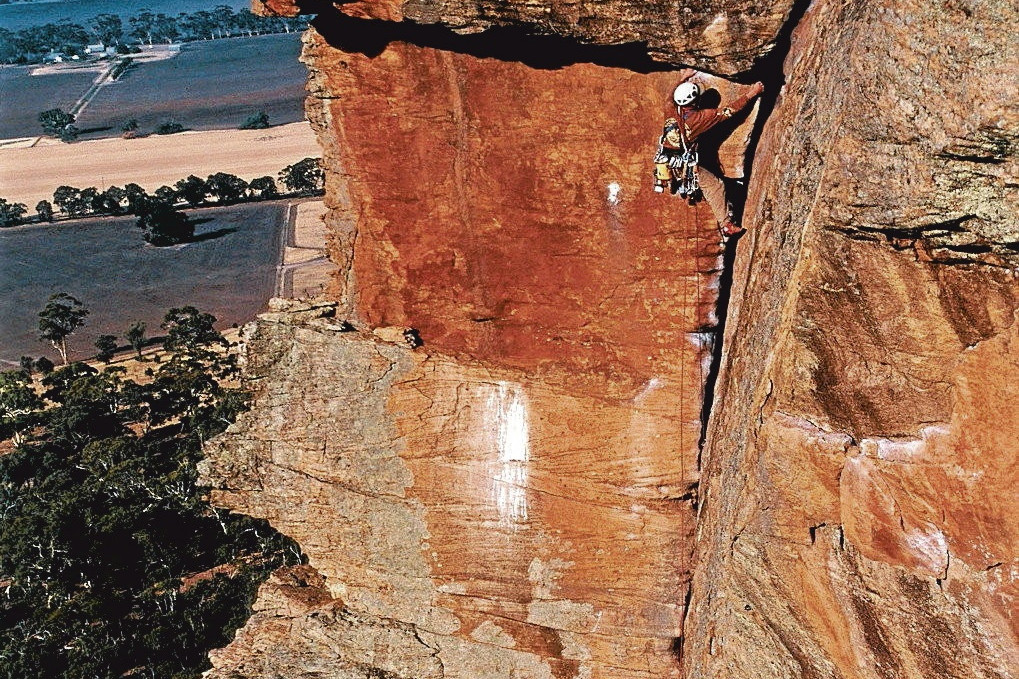 Despite recent media reports, Parks Victoria have said rock climbing bans at Mount Arapiles-Tooan State Park are still in place while the Dyurrite Community Working Group discusses a more detailed outcome. Picture by Michael O'Reilly.
